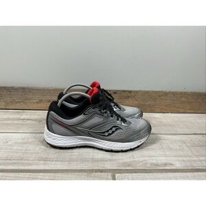 Saucony Versafoam Cohesion 12 Silver/Red Mens Size 9.5